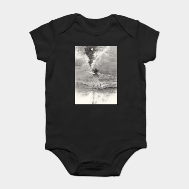 'It Looked Something Like a Man' Baby Bodysuit by charamath